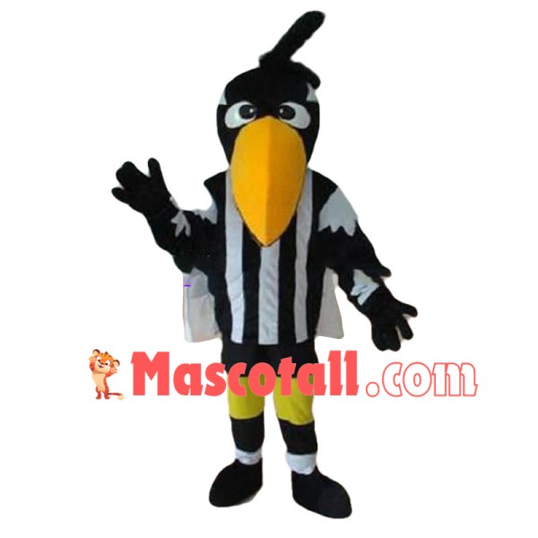 Football Crow Mascot Costume 