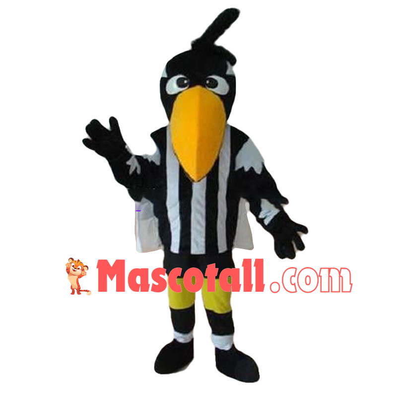 Football Crow Mascot Costume 