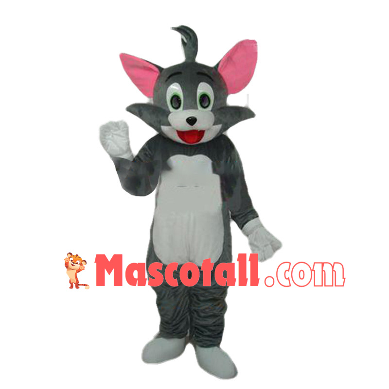 Slapstick Tom Cat Mascot Costume Cartoon Character
