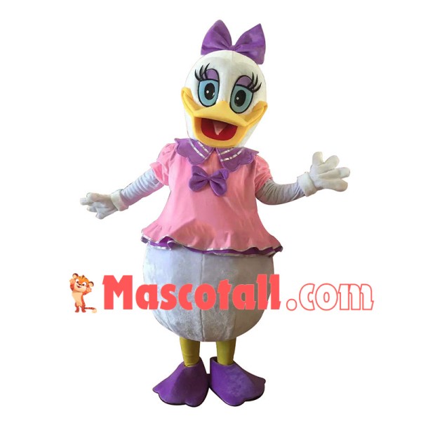 Sophisticated Daisy Duck Mascot Costume 