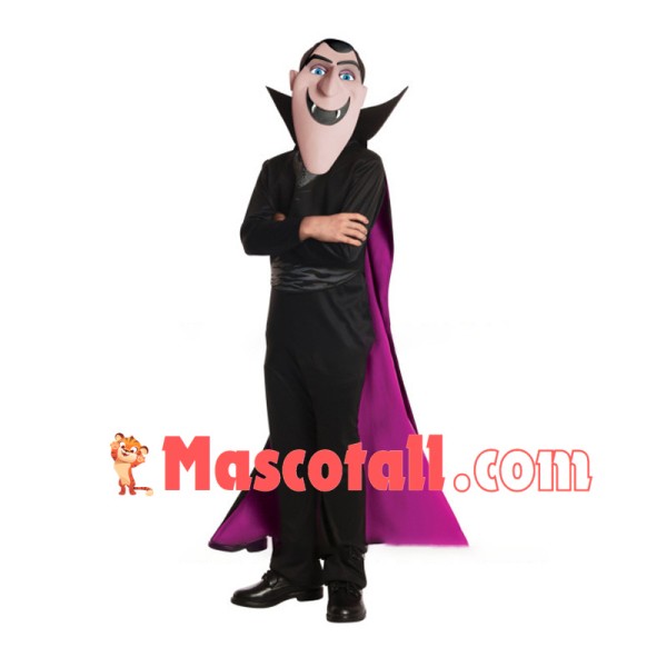 Charismatic Count Dracula Mascot Costume 
