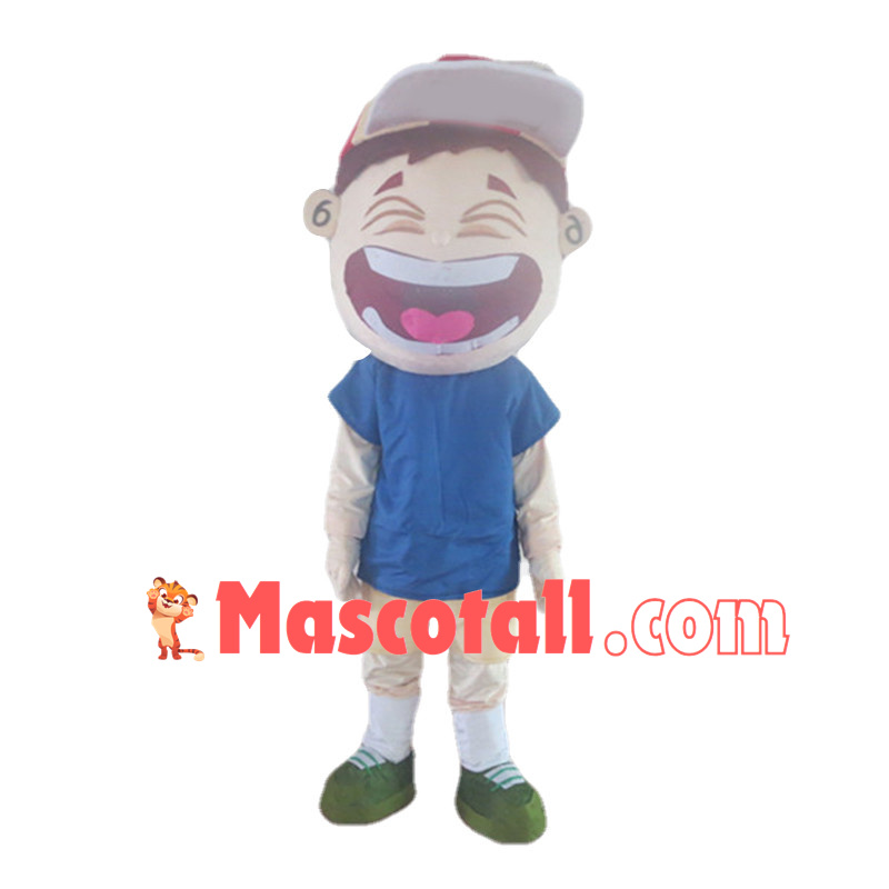 Laughing Boy Mascot Costume