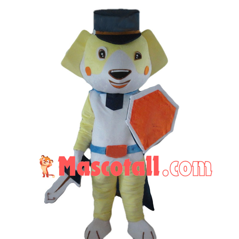 Warrior Corgi Dog Mascot Costume