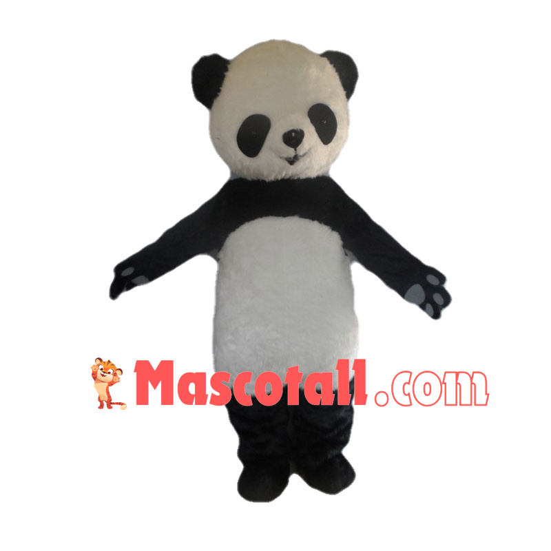 Adult Plush Panda Mascot Costume  
