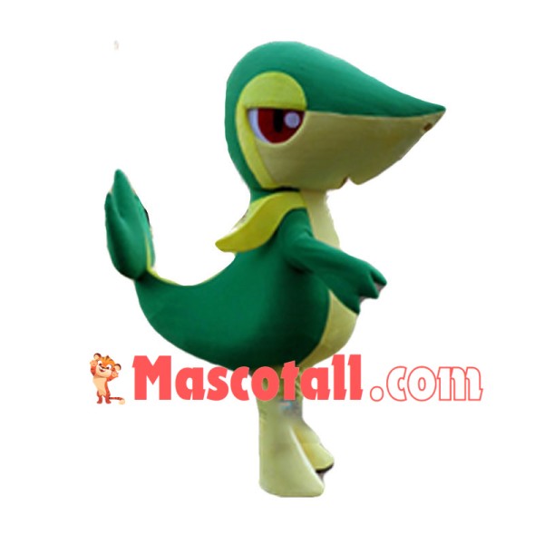 Snivy Pokemon Pok Mascot Costume Cartoon Character