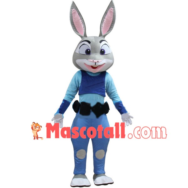 Optimistic Independent Judy Hopps Mascot Costume 