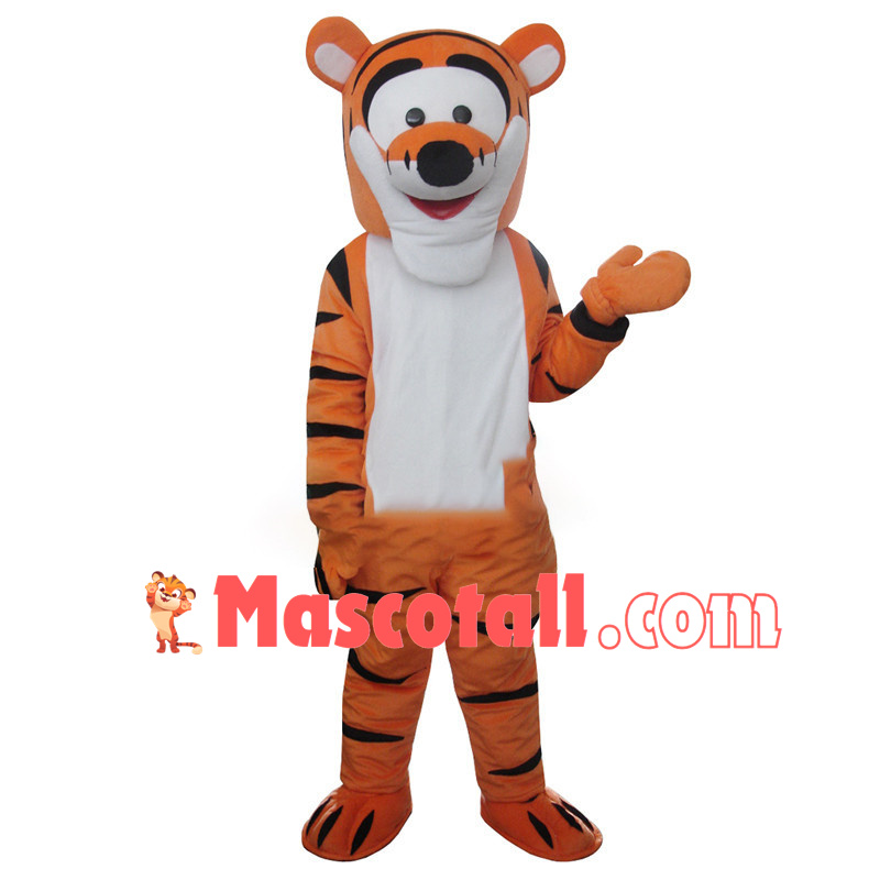 Confident Tigger Mascot Costume 