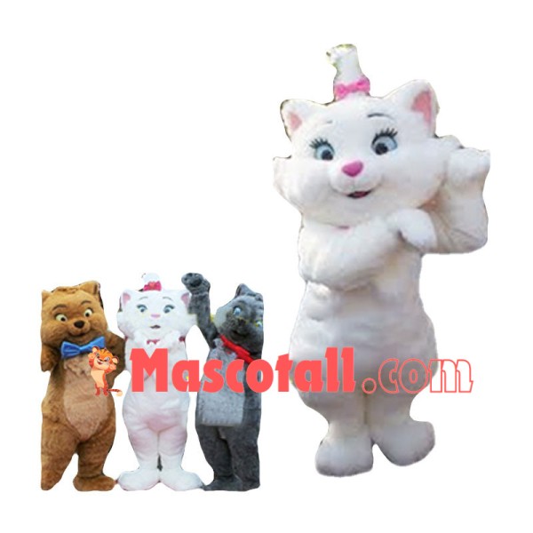 Curious Kitten Marie Mascot Costume	