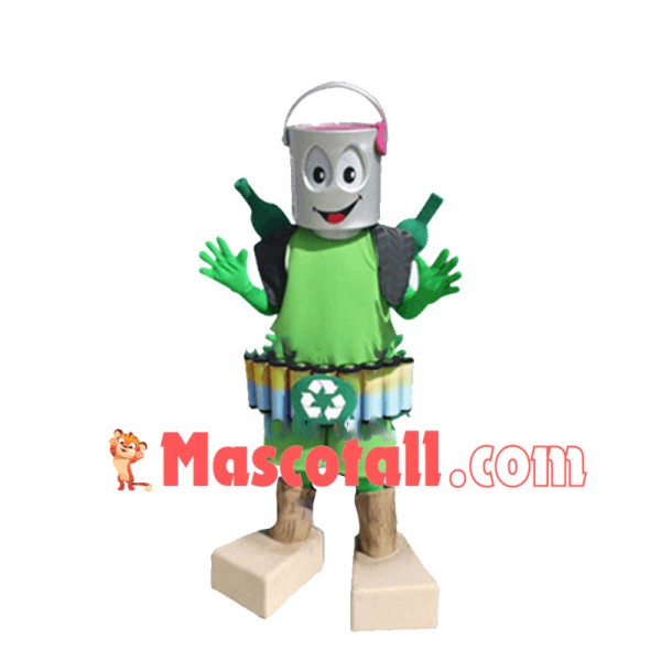 Can Recycling Campaign Mascot Costume	