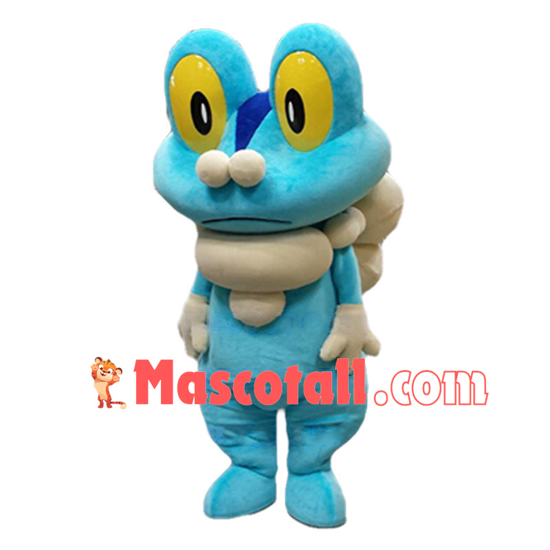 Bubble Frog Froakie Pokemon Mascot Costume 