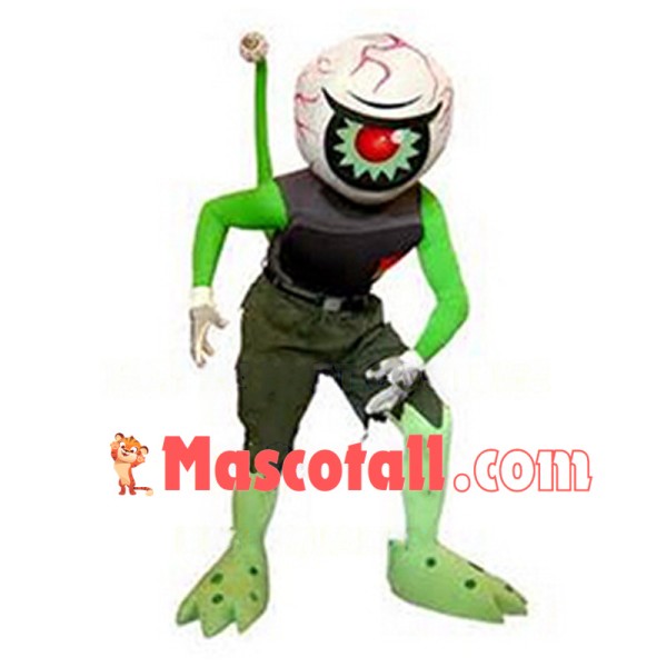 Eyeball Monster Mascot Costume 