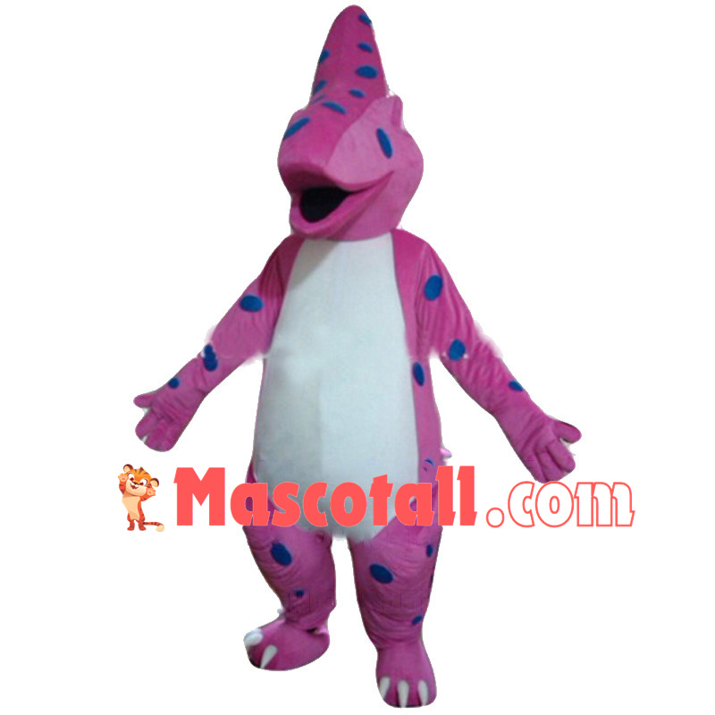 Pink Parasaurolophus Mascot Adult Costume	