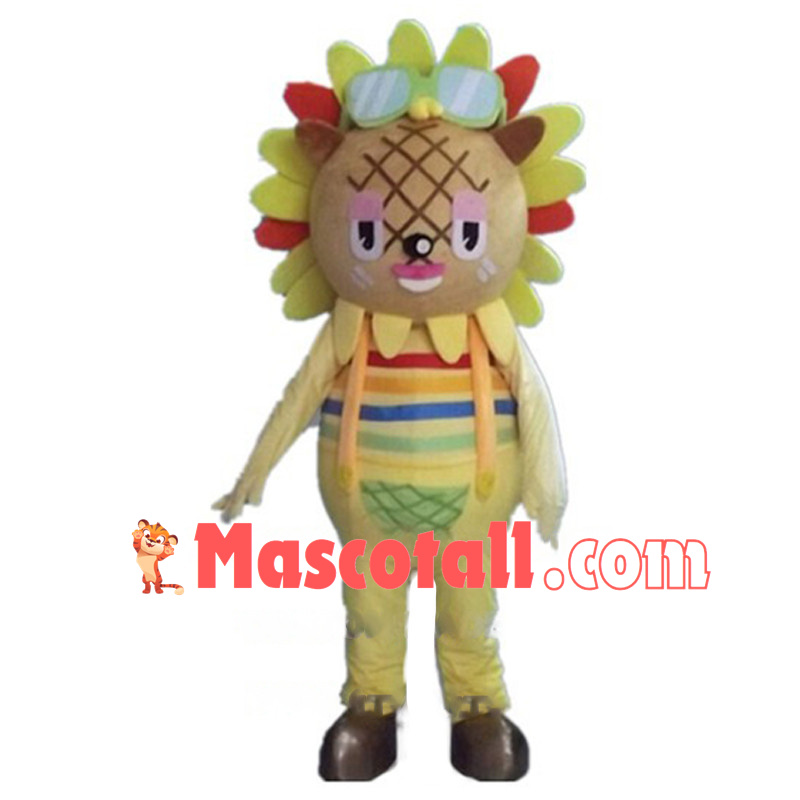 Individuality Cartoon Sunflower Man Mascot Costume 	