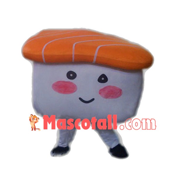 Deluxe Cartoon Salmon Sushi Lightweight Mascot Costume 