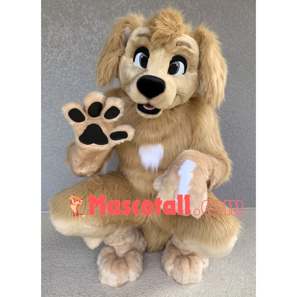 Realistic Dog Mascot Costume