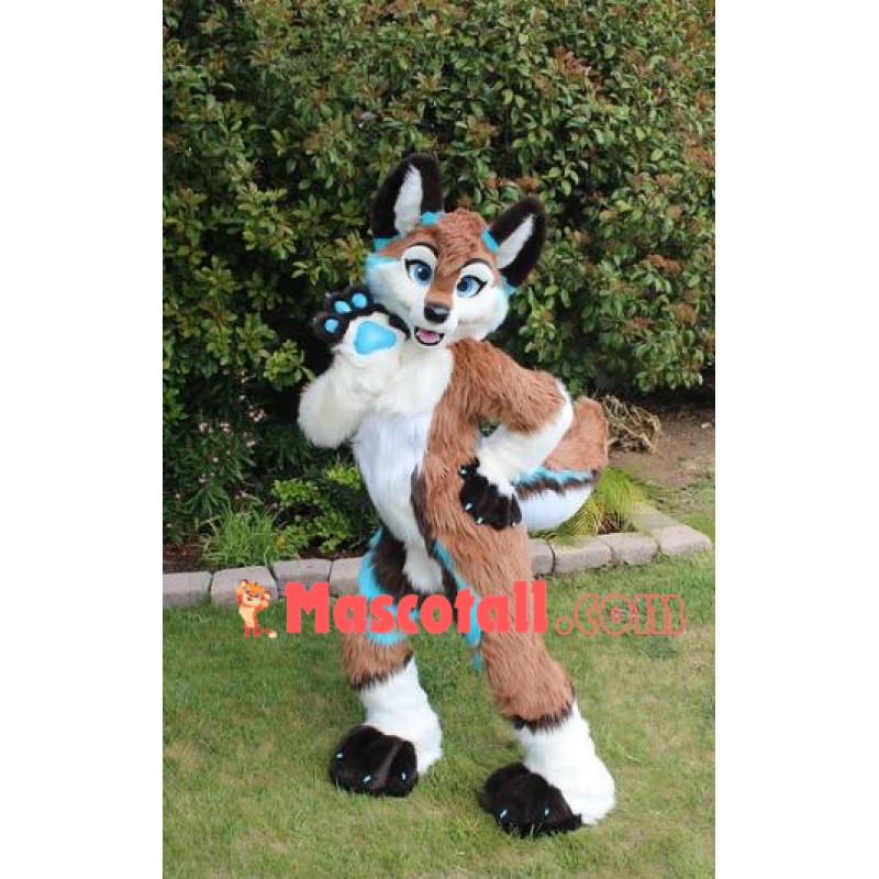 Dog Fox Wolf Realistic Mascot Costume