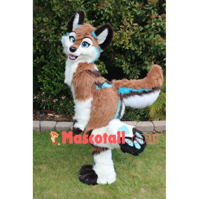 Dog Fox Wolf Realistic Mascot Costume