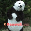 Deluxe Realistic Panda Mascot Costume 