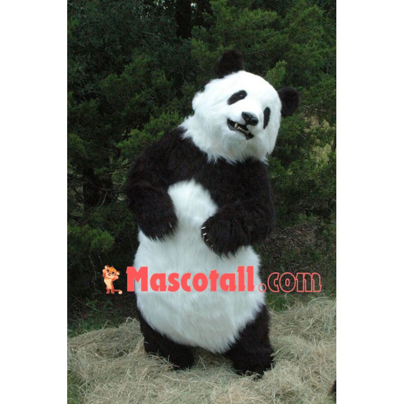 Deluxe Realistic Panda Mascot Costume 