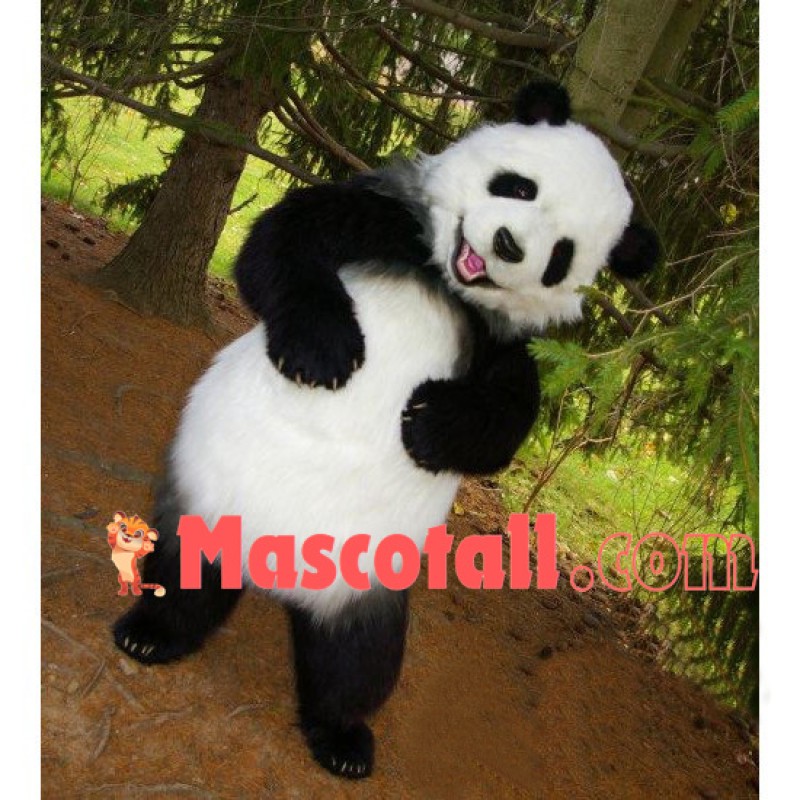 Deluxe Panda Mascot Costume