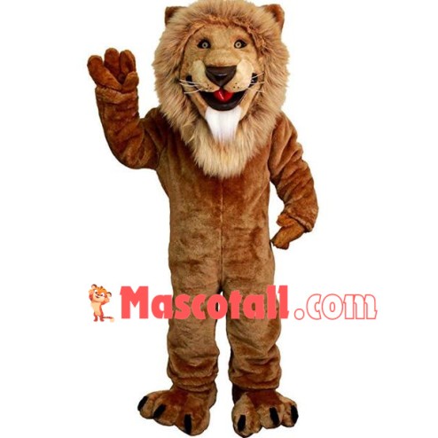 Happy Lion Mascot Costume