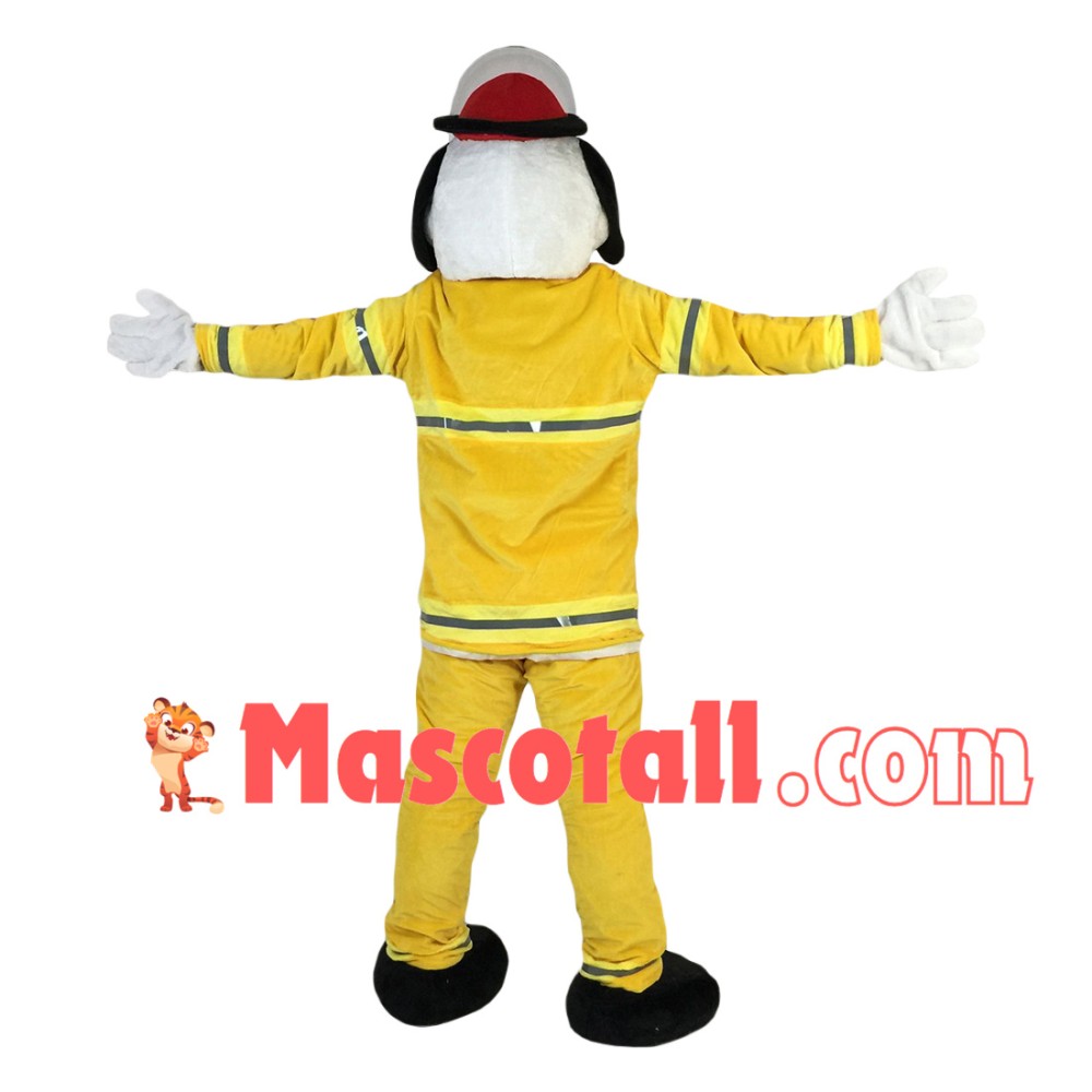 Professional Fire Dog Mascot Costume
