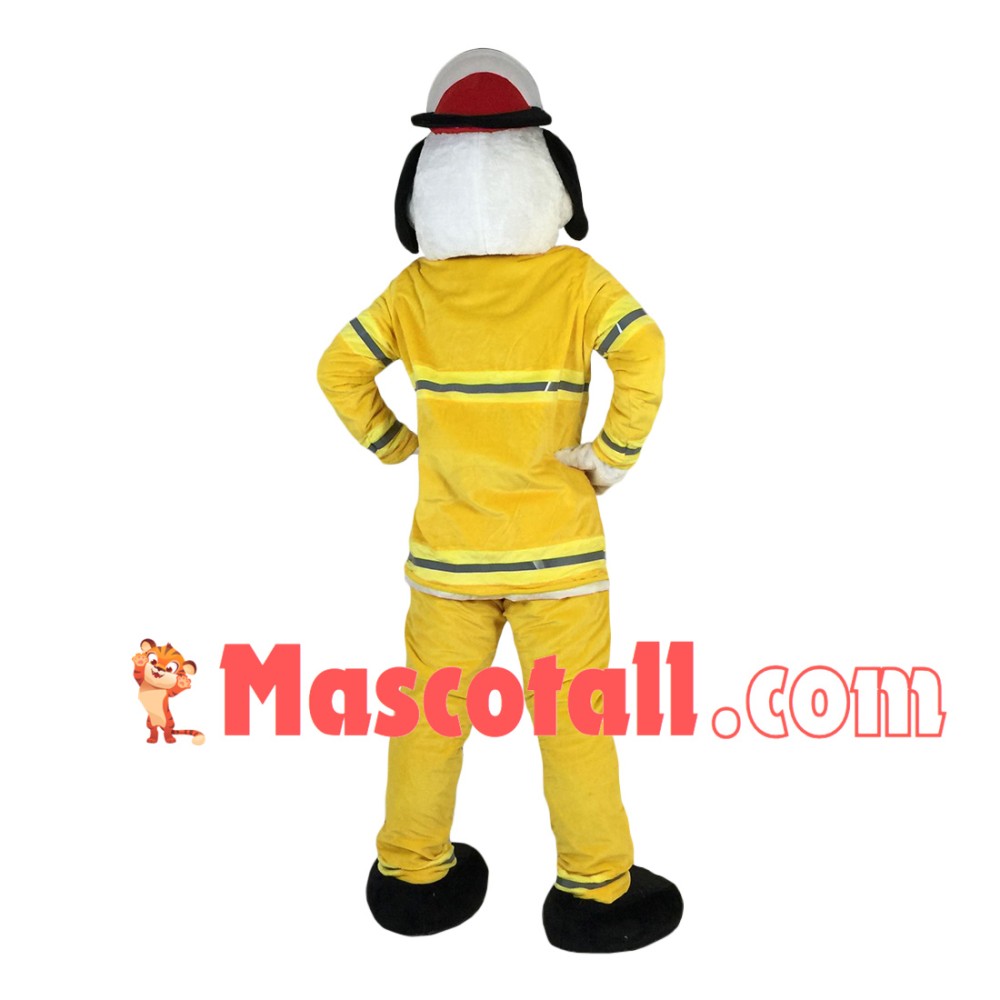 Professional Fire Dog Mascot Costume