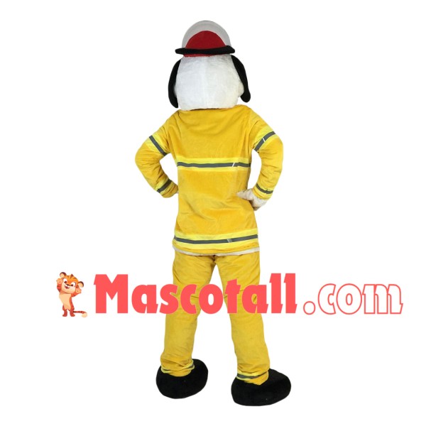Professional Fire Dog Mascot Costume