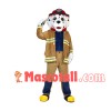 Professional Lightweight Fire Dog Mascot Costume