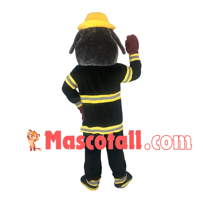 Professional Fire Bulldog Mascot Costume