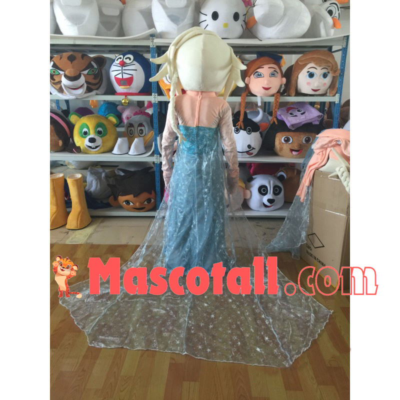 Frozen Princess Elsa Mascot Costume