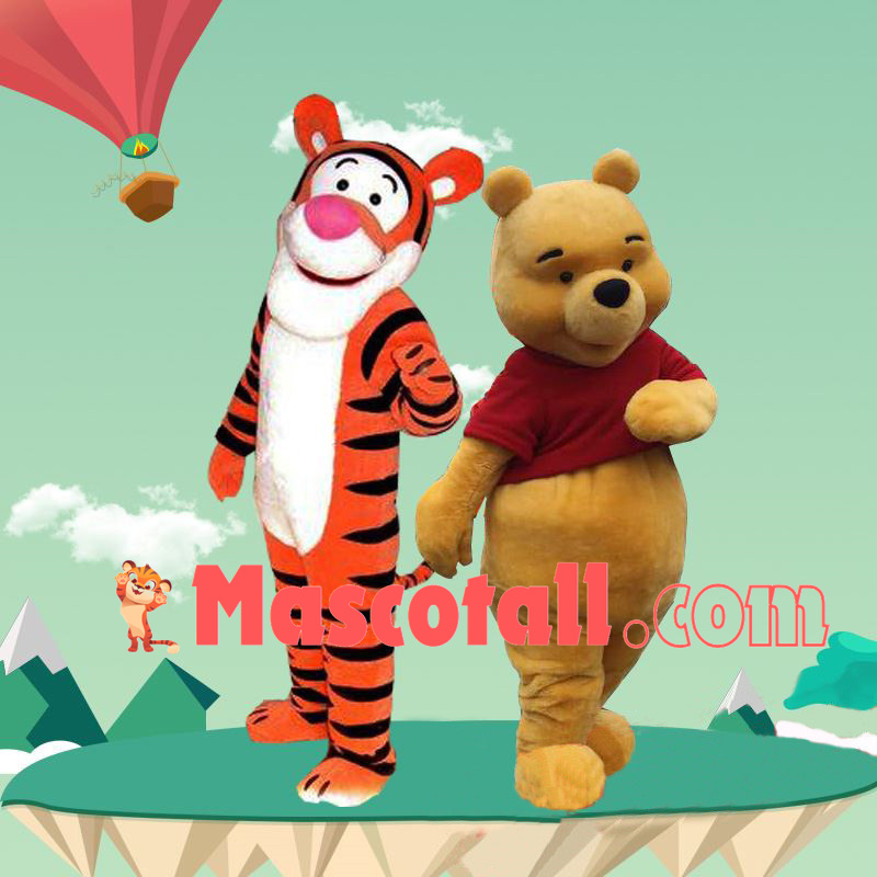 Winnie The Pooh Mascot Costume