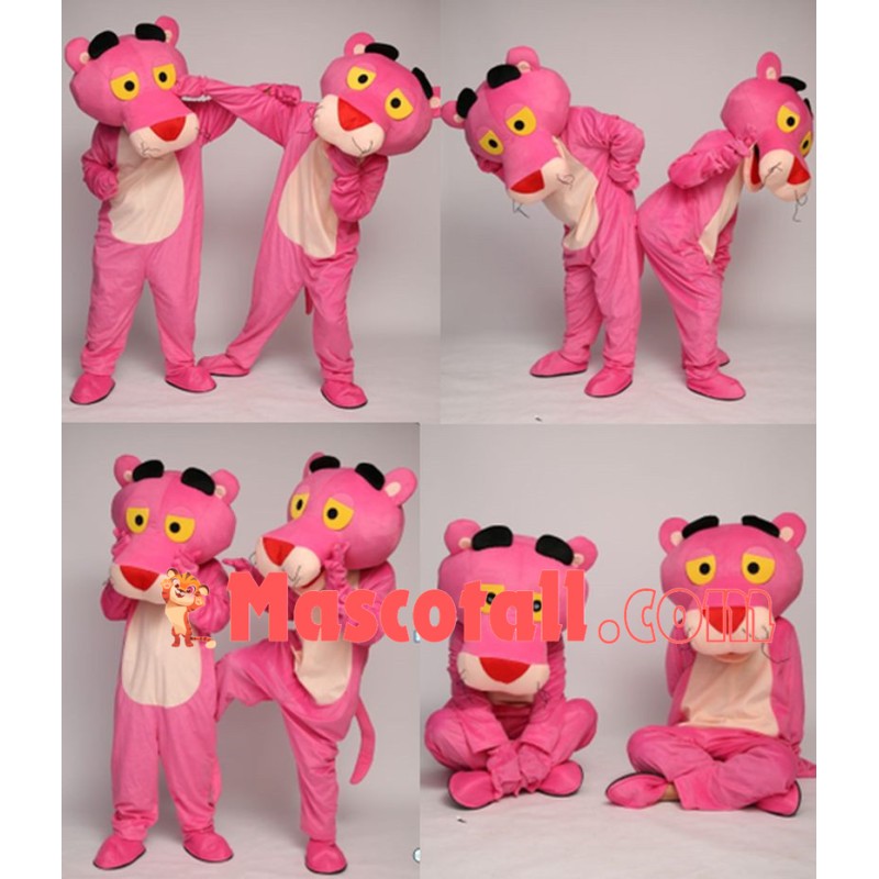 Pink Panther Mascot Costume