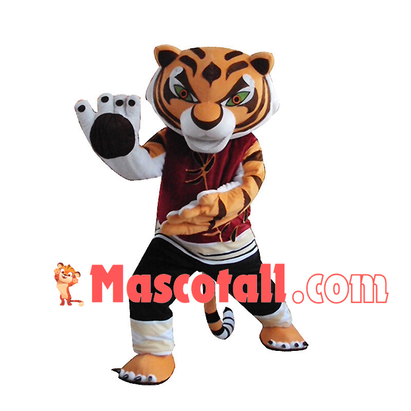 Tigress Tiger Mascot Costume Kung Fu Panda