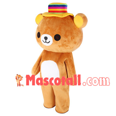 Halloween Japan Brown Bear Mascot Costume