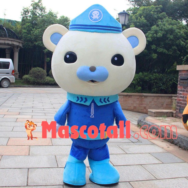 The Octonauts Captain Barnacles Mascot Costume