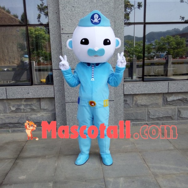 Giant Octonauts Captain Barnacles Mascot Costume