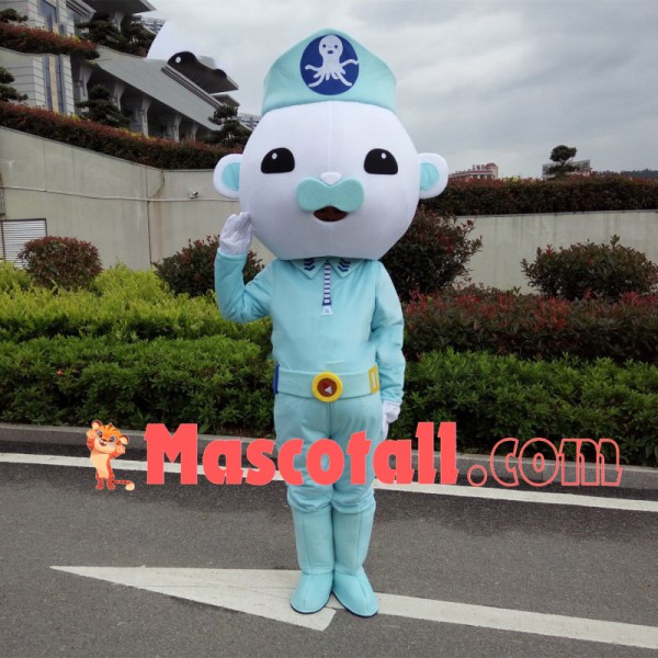 The Octonauts Captain Barnacles Mascot Costume