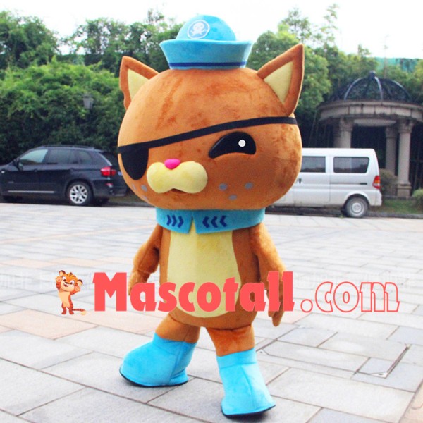 The Octonauts Kwazii Cat  Mascot Costume