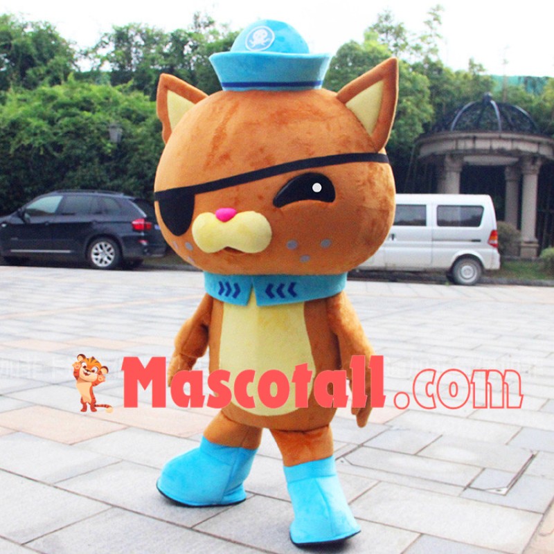 The Octonauts Kwazii Cat  Mascot Costume