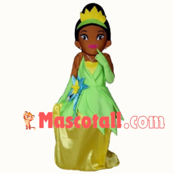 Princess Tiana Mascot Costume
