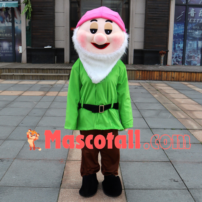 Green Dwarf Mascot Costume