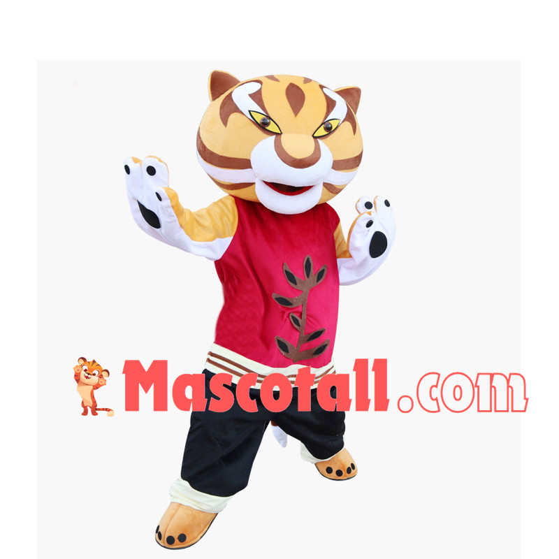 Tigress Tiger Kung Fu Panda Mascot Costume