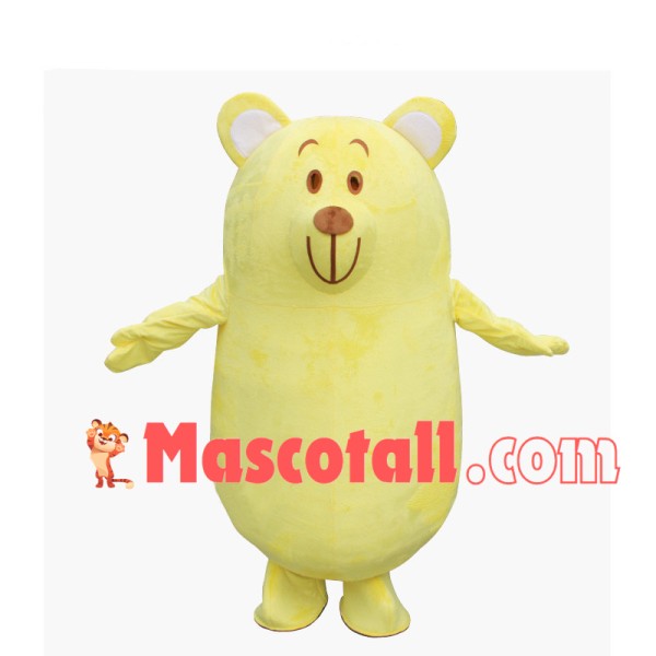 Yellow Mouse Mascot Costume