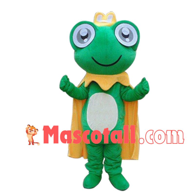 Giant Green Frog Mascot Costume