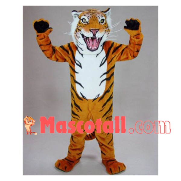 Superb Tiger Mascot Costume for Adult